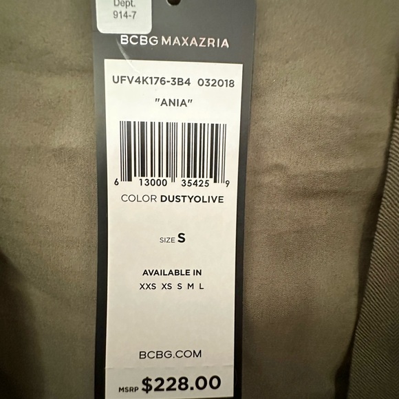 BCBMAXAZRIA Ania Double Layer Long Sleeve Open Front Blazer - Picture 5 of 5